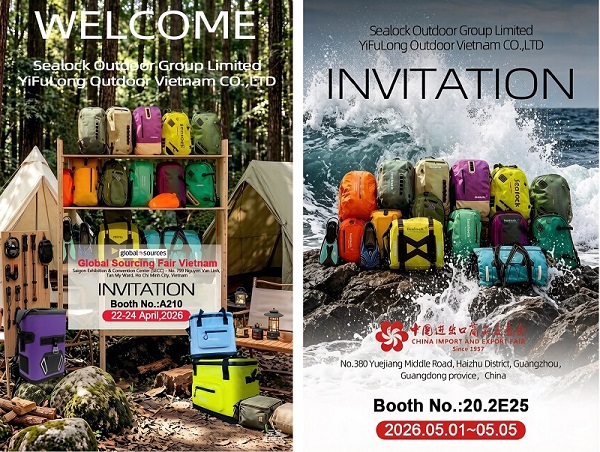【ご招待】 シーロックでは、4月と5月に開催される2つの展示会（ベトナムと中国）へのご参加を心よりお待ちしております。