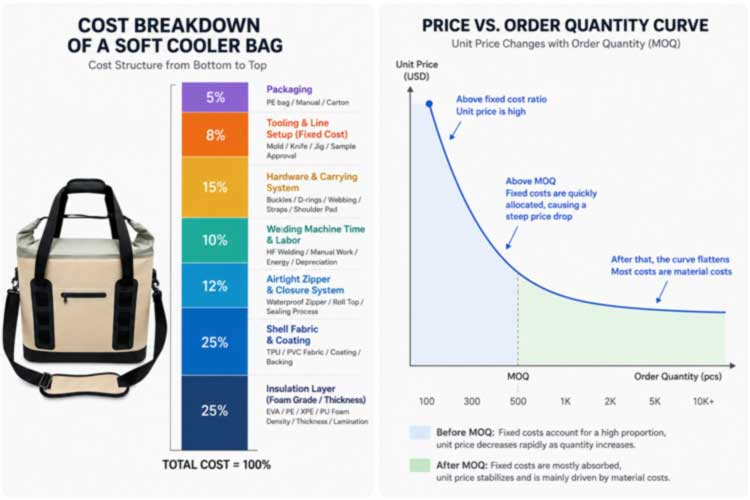 卸売クーラーバックパックメーカー: バルク価格とFOB条件
