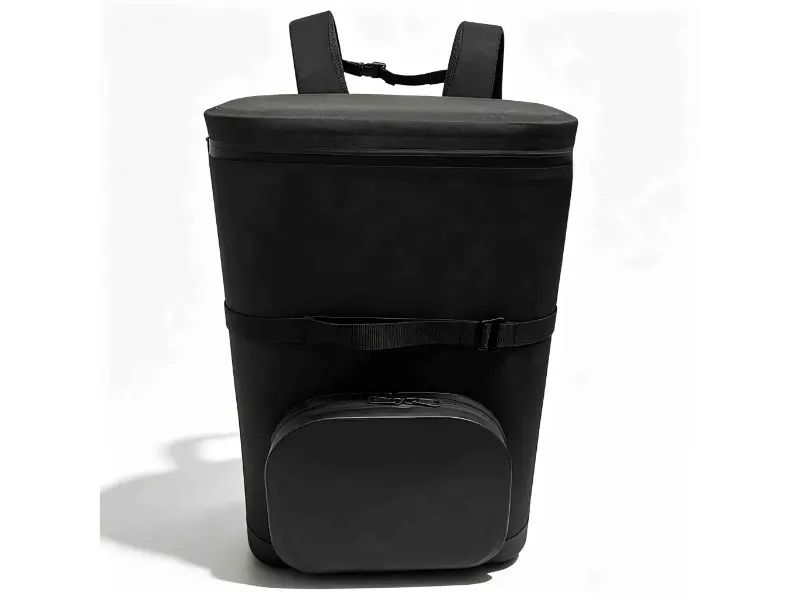 22L IPX7 防水断熱クーラーバックパック、気密ジッパー付き